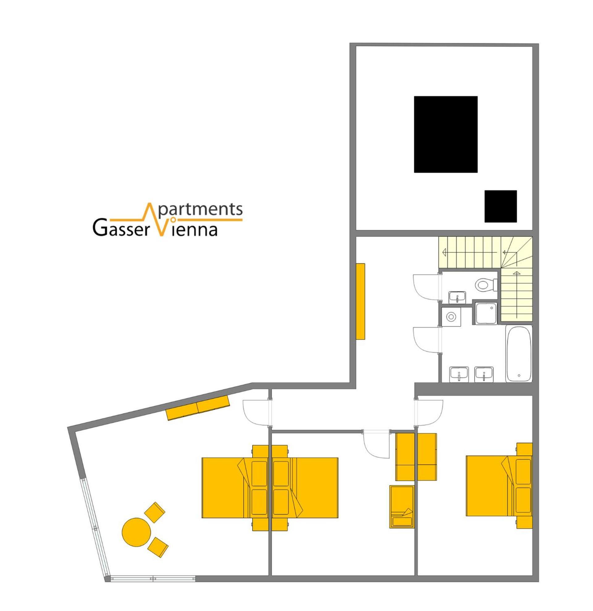 Gasser Apartments - Apartments Karlskirche Vienne Extérieur photo